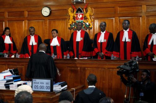 Article : Pourquoi la Cour suprême Kenyane fait parler les Congolais